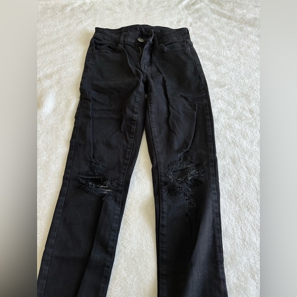 American Eagle Black Jeans Next Level Stretch - Picture 4 of 5